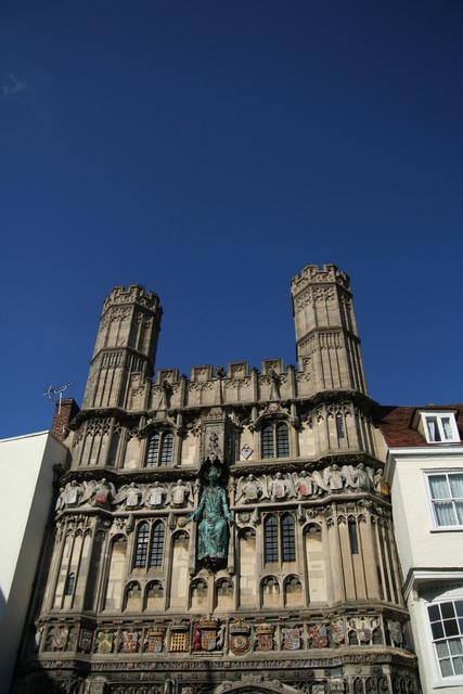Canterbury, Christ Church Gate