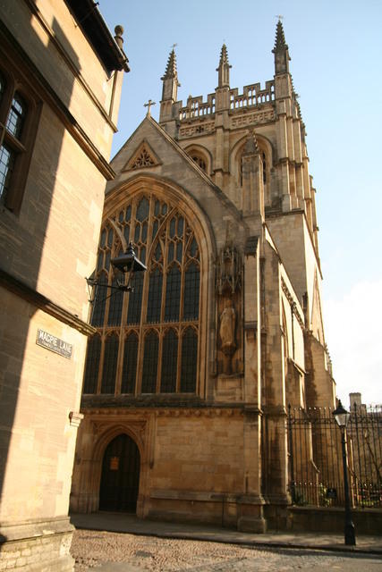 Oxford, Merton College, il College nel quale era docente J.R.R. Tolkien