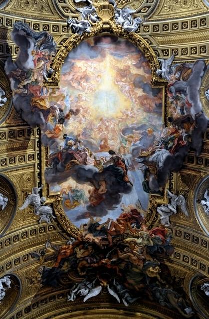 Chiesa del Gesù1 - Trionfo del Nome di Gesù del Baciccia