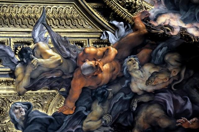 Chiesa del Gesù3 - I demoni del Baciccia