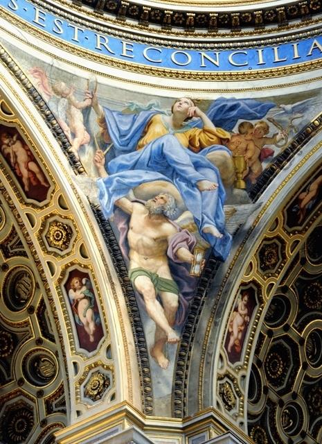 San Carlo ai Catinari4 - La Prudenza del Domenichino