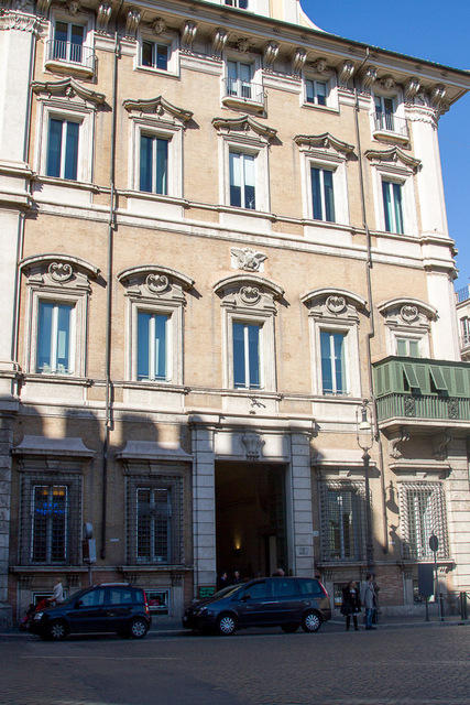 Palazzo Bonaparte, abitazione di Maria Letizia, madre di Napoleone, dopo il Congresso di Vienna