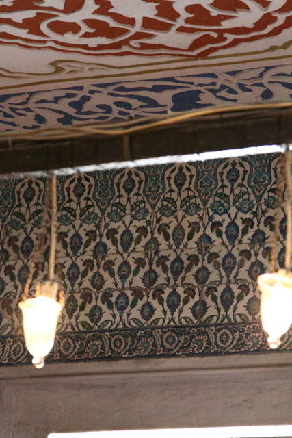 Moschea Blu, interni, Istanbul. Foto di Paolo Cerino