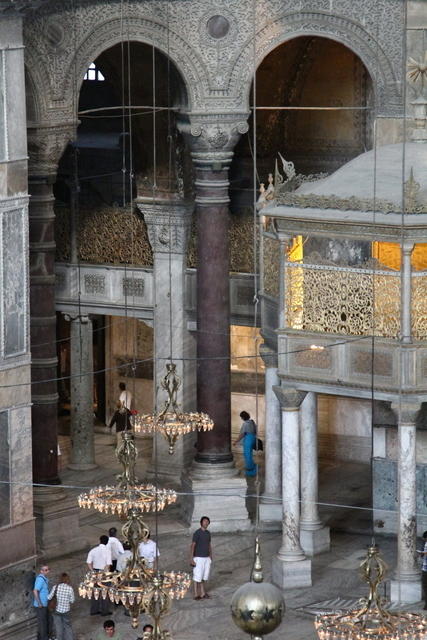 Santa Sofia (Ayasofya Müzesi), Istanbul. Foto di Paolo Cerino
