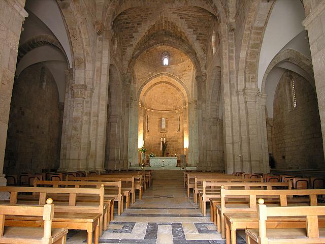 Chiesa crociata di S.Anna: interno