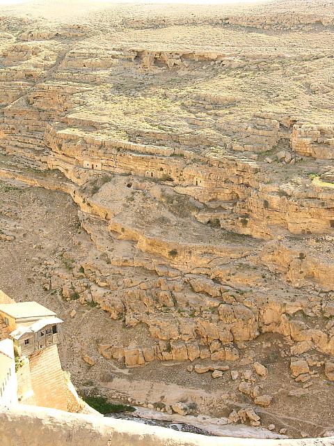 Eremi vicino il monastero di Mar Saba