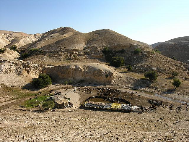 Beduini nel deserto di Giuda