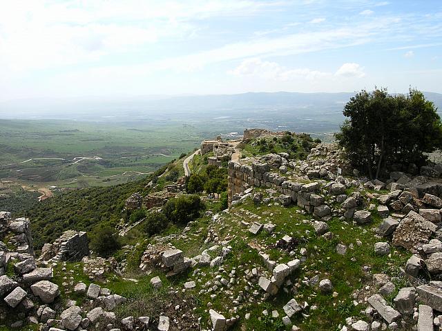 Panorama dal castello di Nimrud