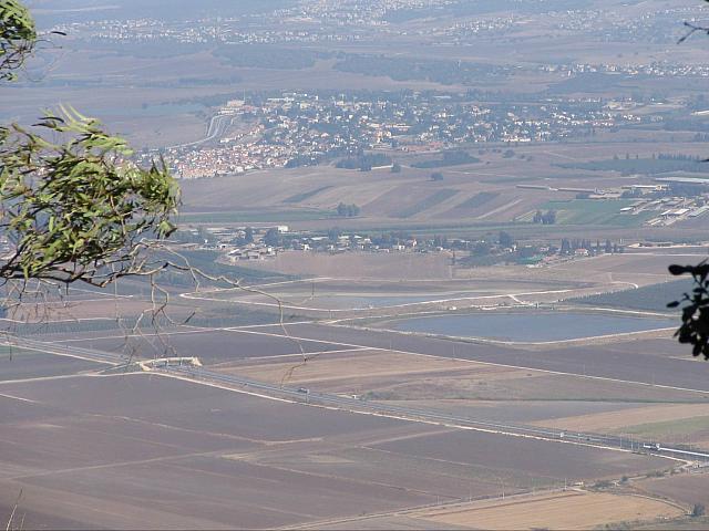 Panorama dal monte Carmelo