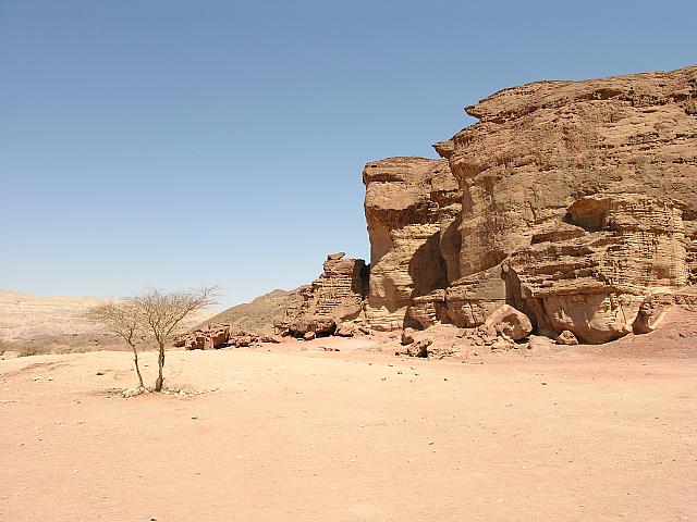 Timna: le cosiddette "colonne di Salomone"