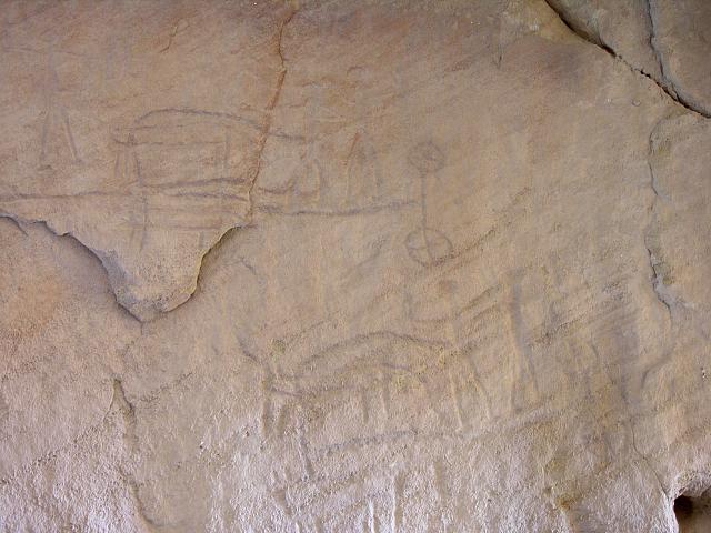 Timna: i graffiti dei "carri"