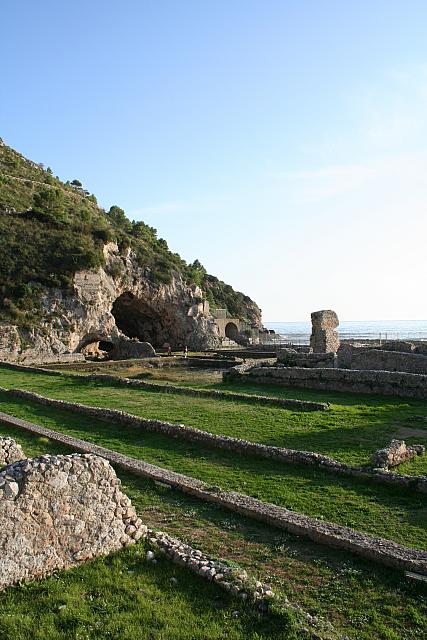 Il ginnasio nella Villa di Tiberio