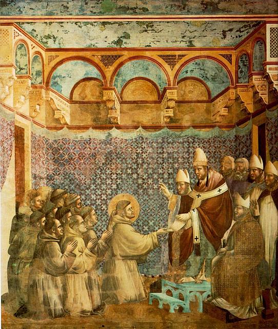 Innocenzo III approva oralmente la regola di San Francesco