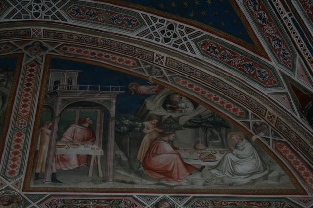 San Miniato, Spinello Aretino, Storie di San Benedetto, 4