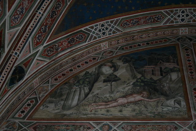 San Miniato, Spinello Aretino, Storie di San Benedetto, 5