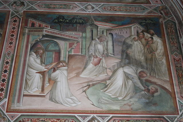 San Miniato, Spinello Aretino, Storie di San Benedetto, 12