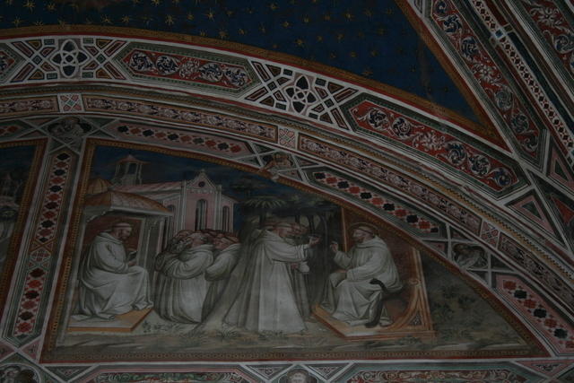 San Miniato, Spinello Aretino, Storie di San Benedetto, 6