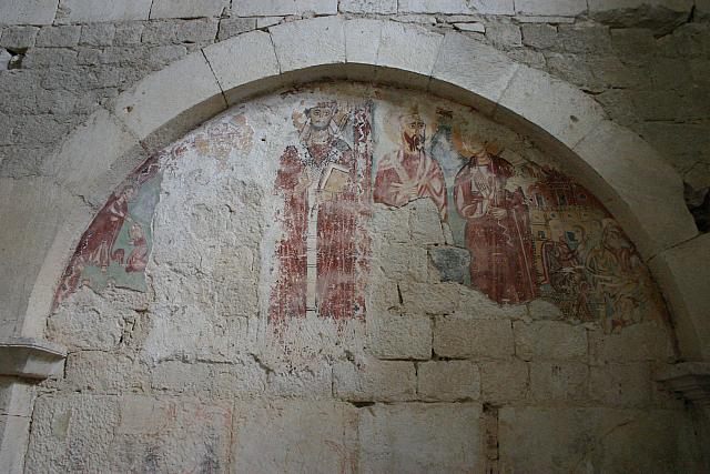 San Paolo di Peltuino, resti di affresco