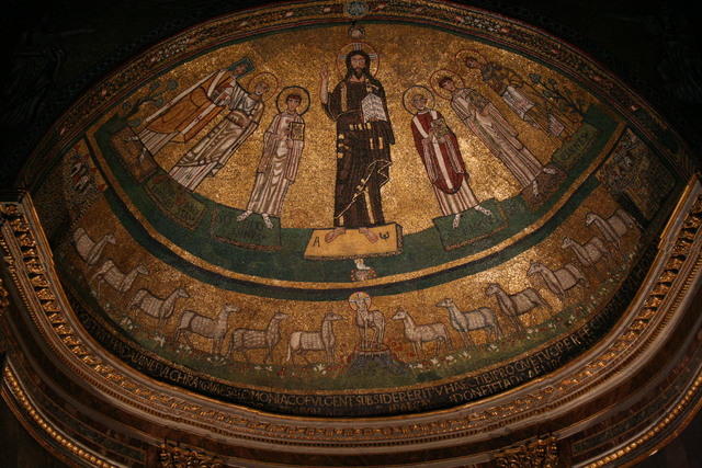 *San Marco: mosaico absidale di Gregorio IV (ca.833 d.C.)