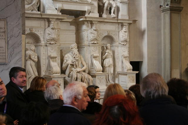 Incontro sulla storia della chiesa di Roma in S.Pietro in Vincoli del 12/1/2008