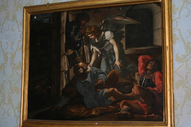 Liberazione di San Pietro dal carcere (Domenichino, 1604): copia