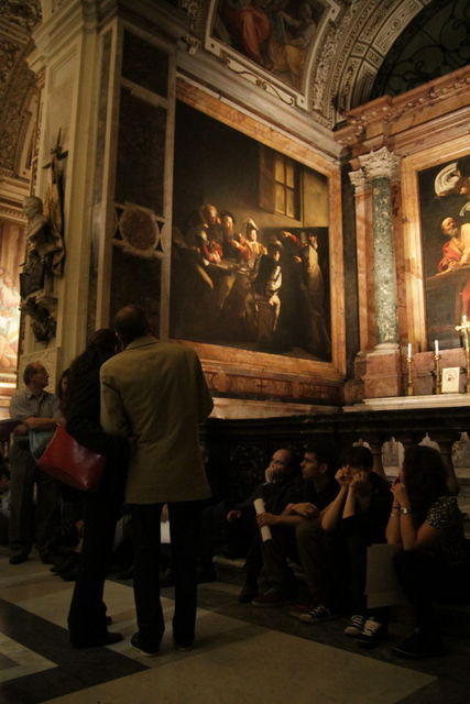 Caravaggio: la vocazione di San Matteo
