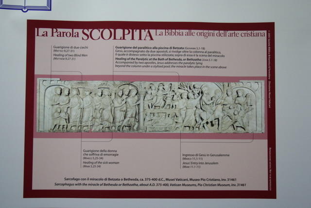 Sarcofago con il miracolo di Bethesda
