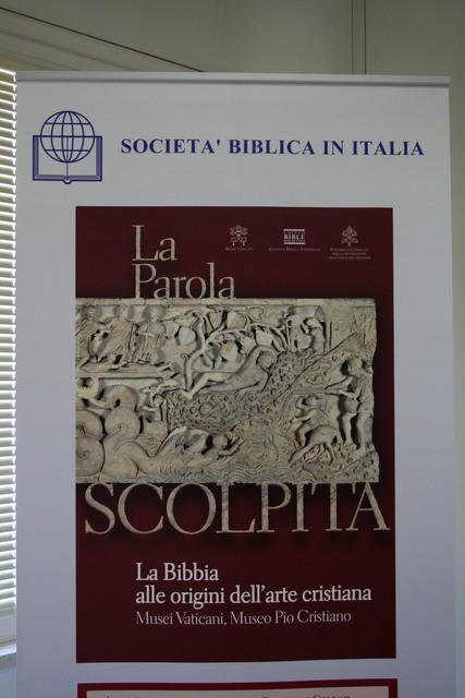 Sezione La Parola scolpita (rappresentazioni bibliche sui sarcofagi dei Musei Vaticani)