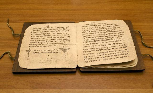 *Le due lettere di Pietro del papiro Bodmer VIII (P72) in fac-simile (clicca per leggere)