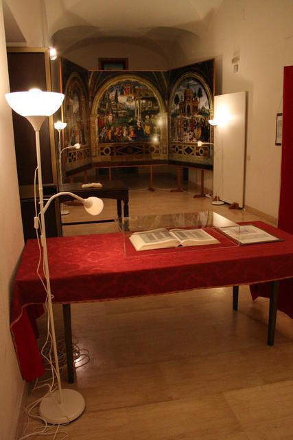Il corridoio dei manoscritti