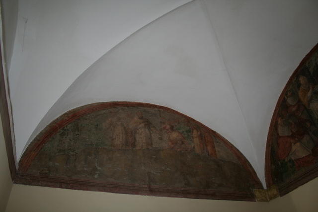 San Pietro in Montorio: storie di san Francesco, I chiostro