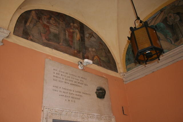 San Pietro in Montorio: storie di san Francesco, II chiostro