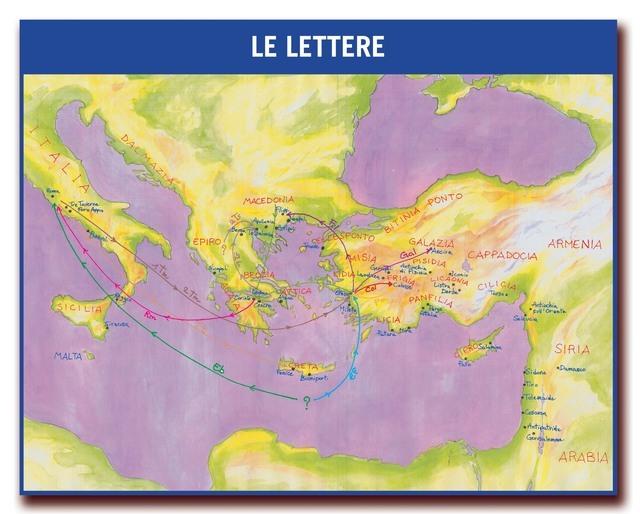 I luoghi e le città delle lettere di Paolo