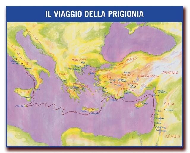 Viaggio verso Roma, detto della prigionia o quarto viaggio missionario di san Paolo apostolo