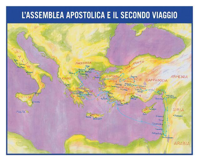Assemblea apostolica e secondo viaggio, seconda versione