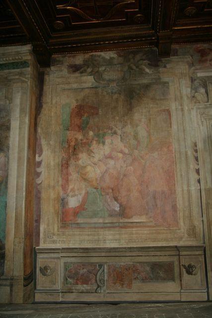 Triclinium pauperum, Invio di Sant'Agostino e dei suoi monaci