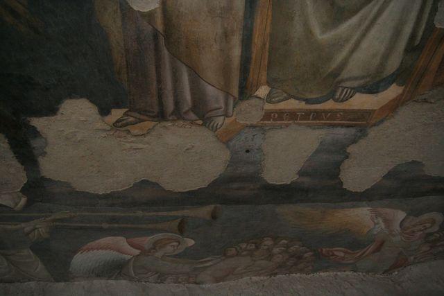 Santa Cecilia in Trastevere: Giudizio universale di Pietro Cavallini