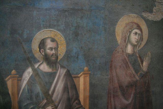 Santa Cecilia in Trastevere: Giudizio universale di Pietro Cavallini