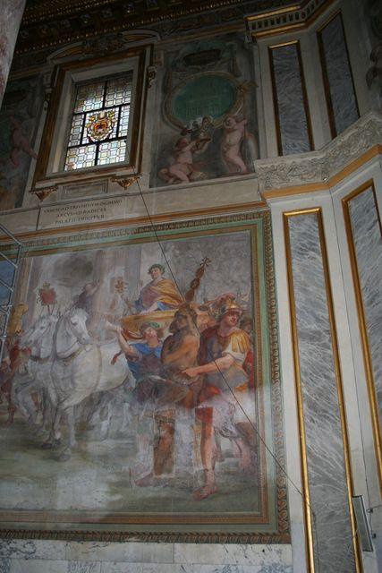 L’ingresso trionfale a Roma di Costantino vincitore