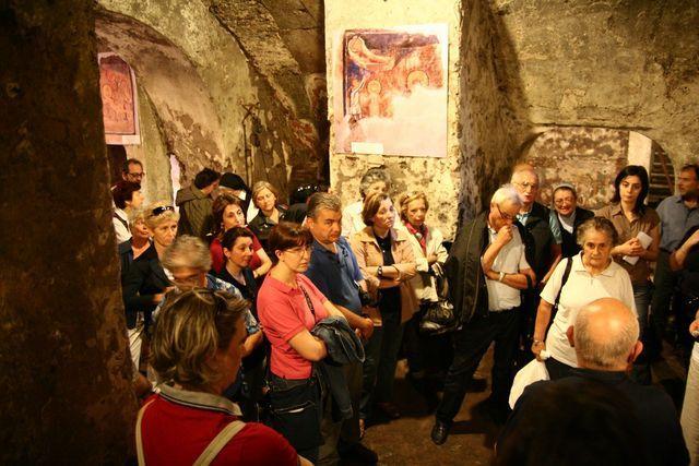 Pellegrinaggio dei catechisti nella chiesa di S.Maria in via Lata dove S.Paolo abitò, secondo la tradizione, con S.Luca