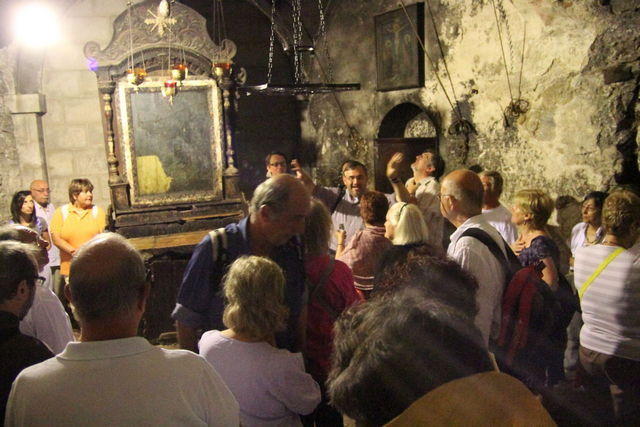 Santo Sepolcro: la cappella armena dietro l'Anastasi