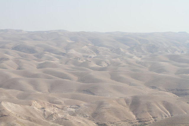 Meditando le tentazioni di Gesù nel deserto di Giuda