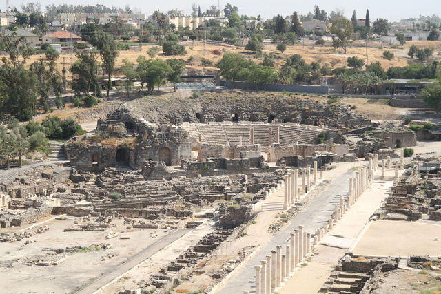 Bet Shean, meditando su Gesù e i pagani