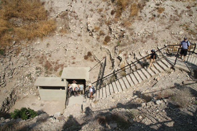 Meghiddo: il tunnel per il rifornimento d'acqua della città