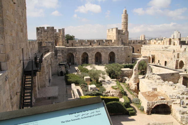 Cittadella di David (Museo Tower of David), probabilmente il luogo dove risiedeva il governatore romano Ponzio Pilato