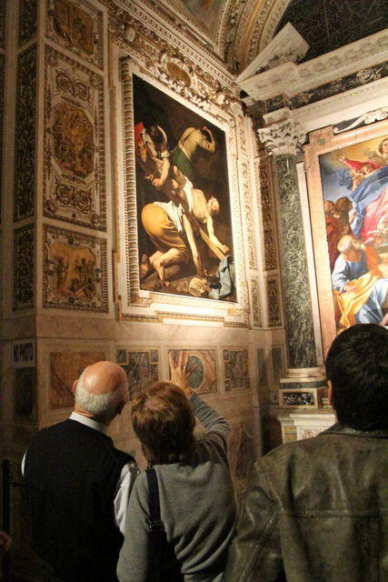 La crocifissione di San Pietro del Caravaggio