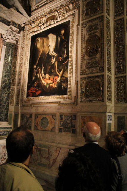 La conversione di San Paolo del Caravaggio