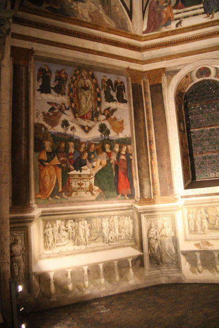 Cappella Basso Della Rovere: scuola del Pinturicchio