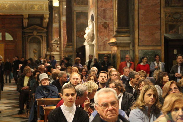 Dialoghi con Caravaggio nelle sue chiese (29/10/2010): la Madonna dei Pellegrini nella basilica di Sant'Agostino