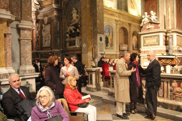 Dialoghi con Caravaggio nelle sue chiese (29/10/2010): la Madonna dei Pellegrini nella basilica di Sant'Agostino